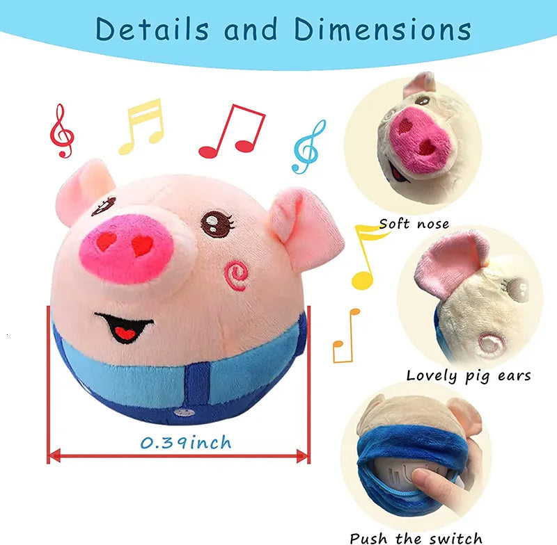 Singing & Talking Pig Plush Toy