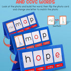 Word Building Desktop Pocket Chart Tent Cards Kit