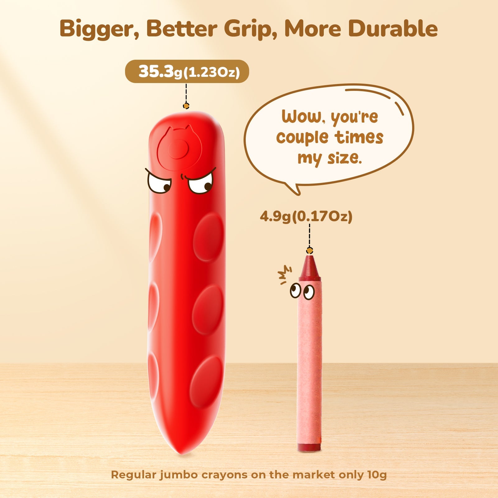 Jumbo Crayons