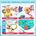 Water Reveal Alphabet Coloring Book