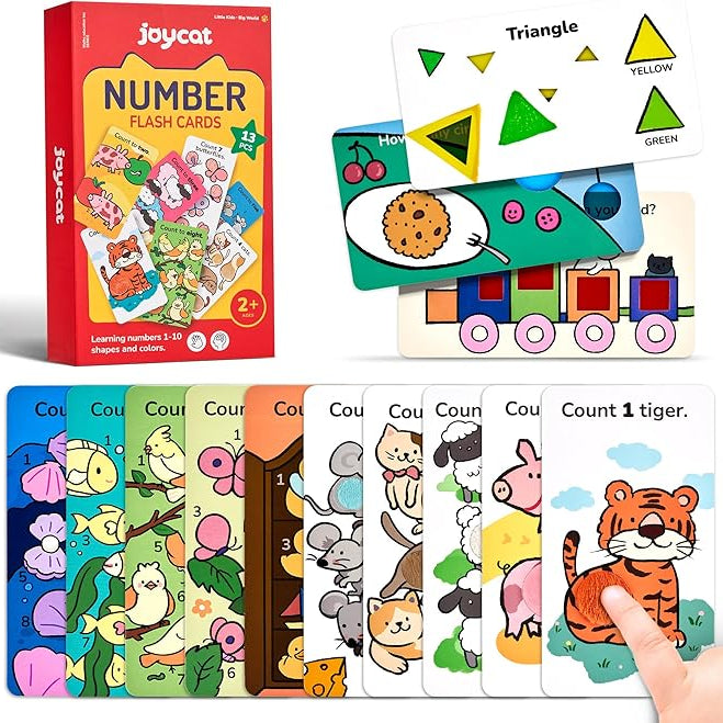 Sensory Number Flash Cards