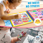 Water Reveal Alphabet Coloring Book