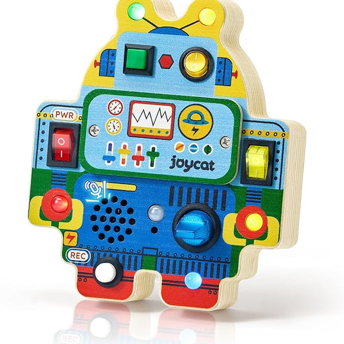 Robot Busy Board with Led Light