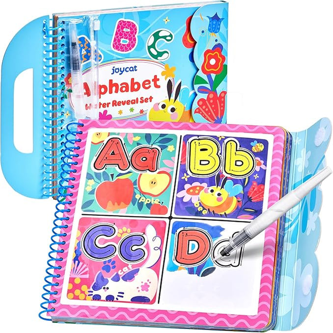 Water Reveal Alphabet Coloring Book
