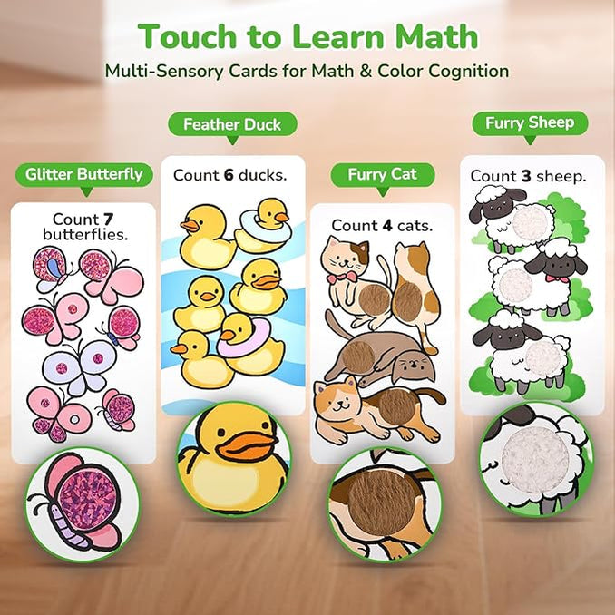Sensory Number Flash Cards