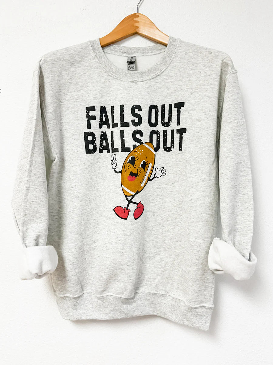 Football Falls Out Graphic Top