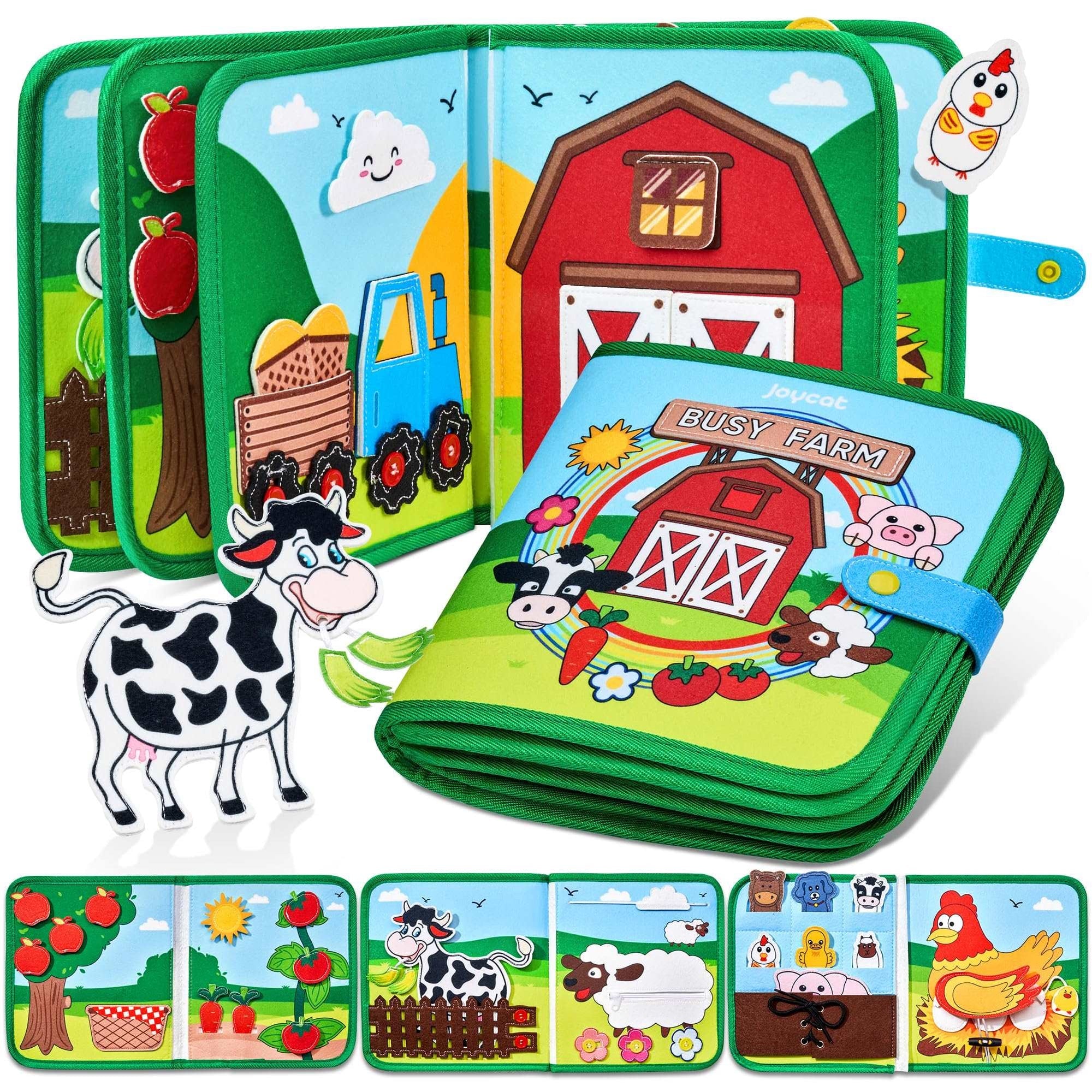 Farm Dinosaur Busy Book