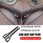 Car Seat Gap Plug with Storage Slot